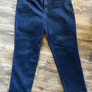 Gloria Vanderbilt Dark Indigo Ankle Jeans